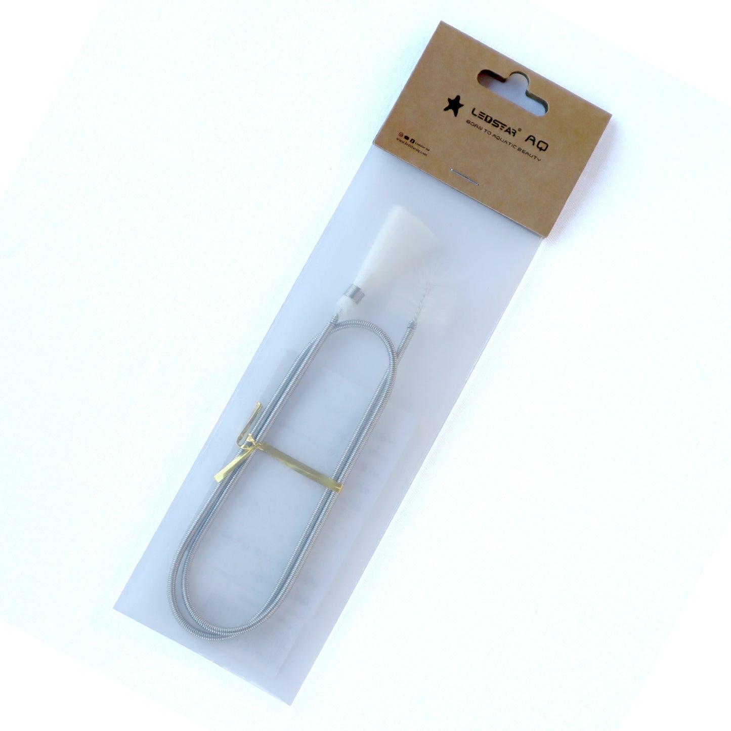 LEDSTAR チューブブラシ アクアリウム テラリウム メンテナンス 水槽 プロ仕様 ツール Tony