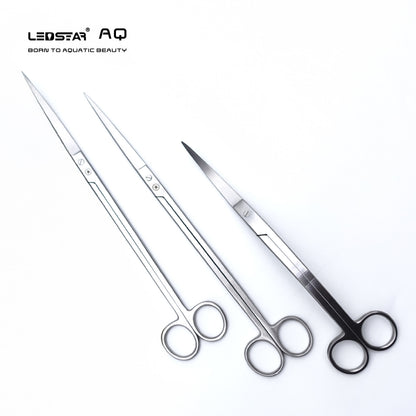 LEDSTAR 水草 トリミング ハサミ アクアリウム テラリウム メンテナンス 水槽 オールステンレス プロ仕様 ツール Tony