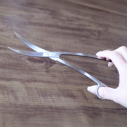 LEDSTAR 水草 トリミング ハサミ アクアリウム テラリウム メンテナンス 水槽 オールステンレス プロ仕様 ツール Tony