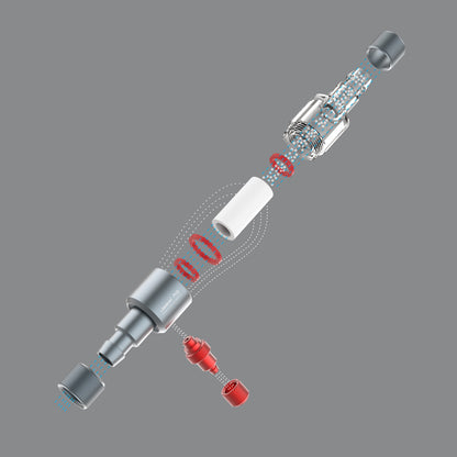 LEDSTAR CO2 インラインディフューザー 水槽 二酸化炭素 外部フィルター 拡散機 アクアリウム 水草 External refiner (12/16)